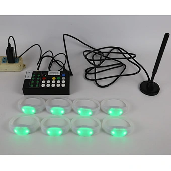 24 Keys Activated Light Emitting Diode Bracelet Party Decoration Dmx Controller