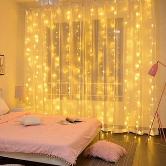 Light Garland Decor Merry Christmas Suppliers Led Curtain for Home Ornament Xmas Gifts Navidad 2022 New Year 2023