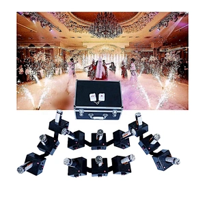 Couple Entry Marriage Bride Cold Pyro Indoor Outdoor Stage Pyrotechnics Wedding Wireless Remote Control Fireworks Firing System