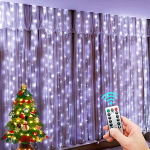 Light Garland Decor Merry Christmas Suppliers Led Curtain for Home Ornament Xmas Gifts Navidad 2022 New Year 2023
