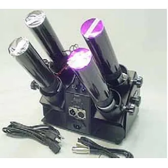 High Quality Electric Confetti Launching System 4 Shots  DMX Control