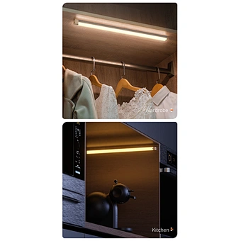 Under Cabinet Lighting Stick-on Anywhere Wireless Wardrobe 10led Kitchen Strip Switch Night Led Motion Sensor Closet Light