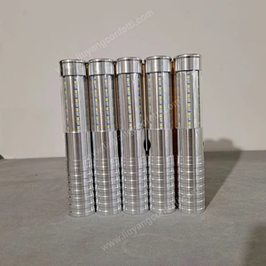 Bulk Colorful LED Glow Sticks Cheer Tube LED Lights Glow champagne Glitter Baton Stick for Disco Party Nightclub