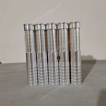 Bulk Colorful LED Glow Sticks Cheer Tube LED Lights Glow champagne Glitter Baton Stick for Disco Party Nightclub