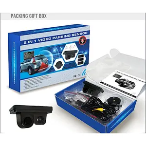 2 in 1  Intergrated Car Video Parking Sensor System