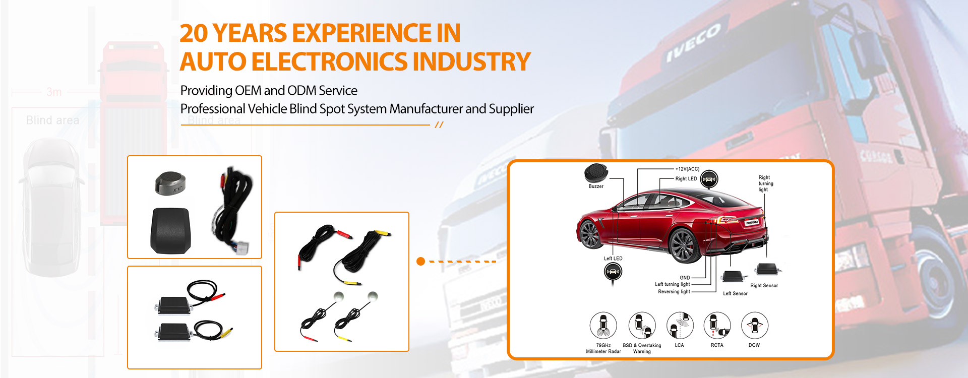 20 years experience in auto eleltronics industry
