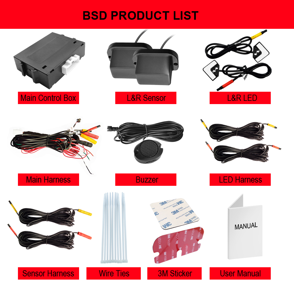 bling spot detection system for bus