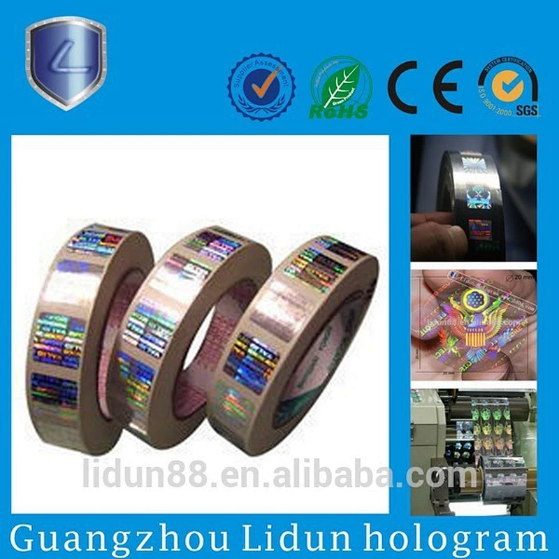 anti-fake hologram label,new laser hologram 3d sticker