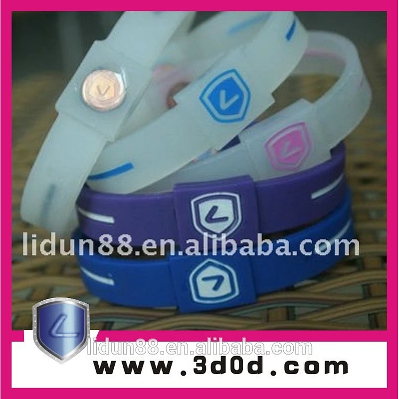 customized ion balance Silicone watch Bracelet