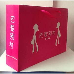 Customized kraft paper bag with your logo from Chinese factory