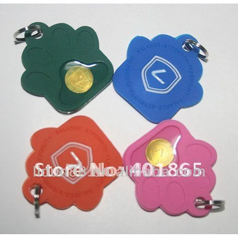 Animal fancy small silicone dog tag