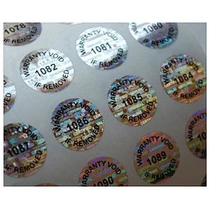warranty hologram label security hologram stickers