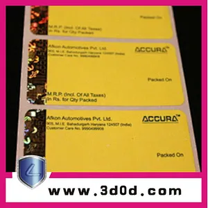 make hologram stickers/hologram sticker