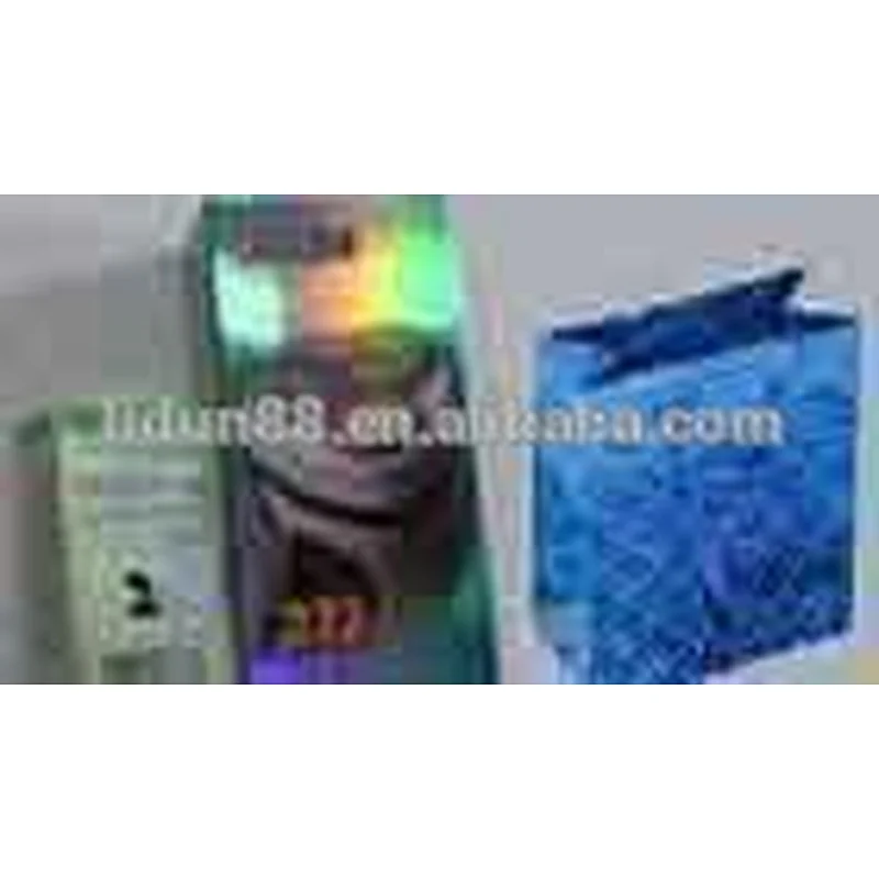 custom 2015 hot stamping hologram label/Heat Transfer Printing Foi