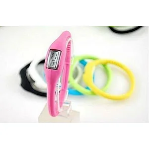 fashion& sound silicone digital watch