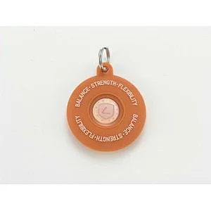Energy silicone dog tag silicon key chain with holograms