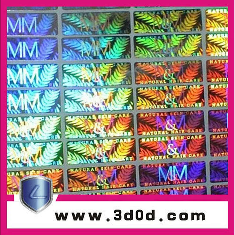 Hot stamping Hologram Sticker/Lable
