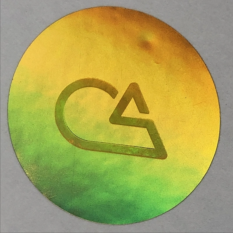 2d/3d hologram printable sticker labels