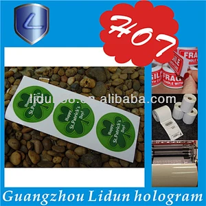 permanent adhesive custom stickers
