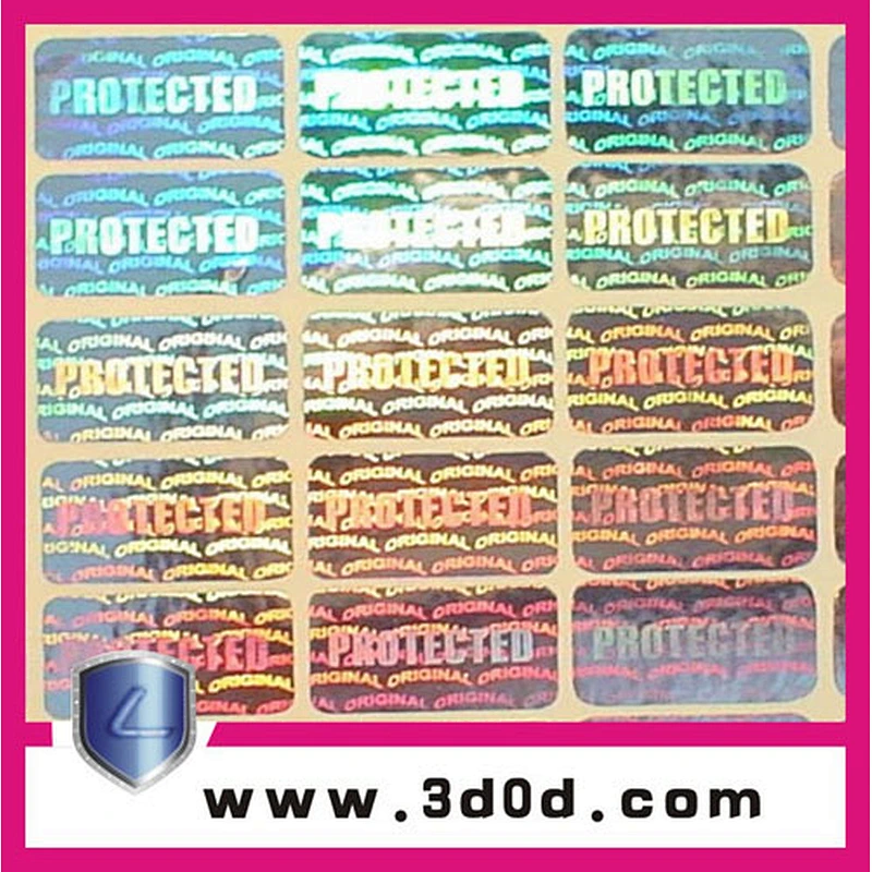 High quality and beautiful holograms labels and stickers