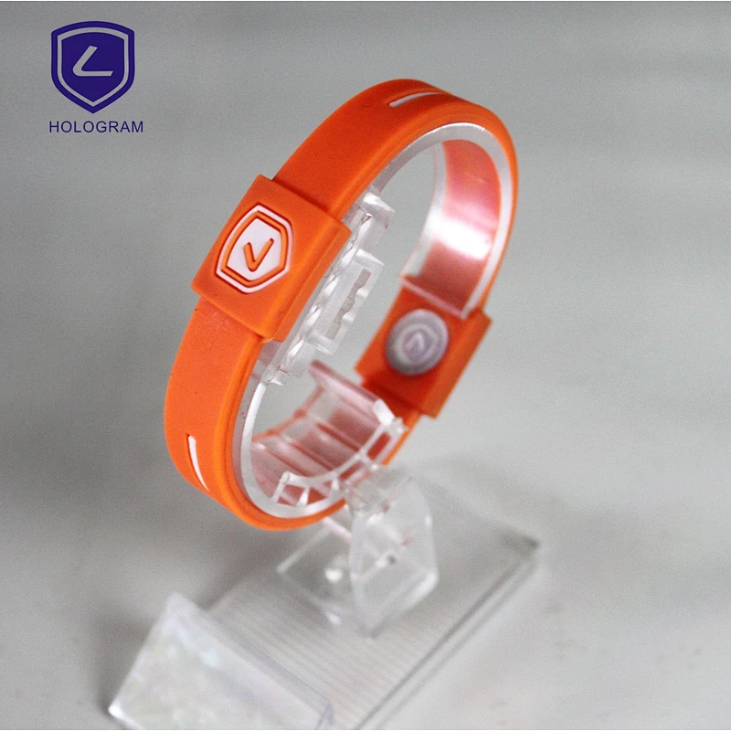 2012 new style nagative ion keep health energy sport silicone wristband/bracelet