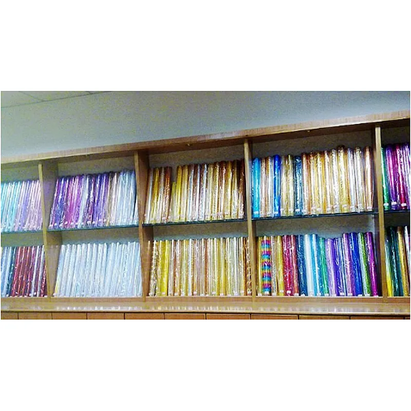 lidun Aluminum Wrapping Paper Hot Stamping Foil For Plastic