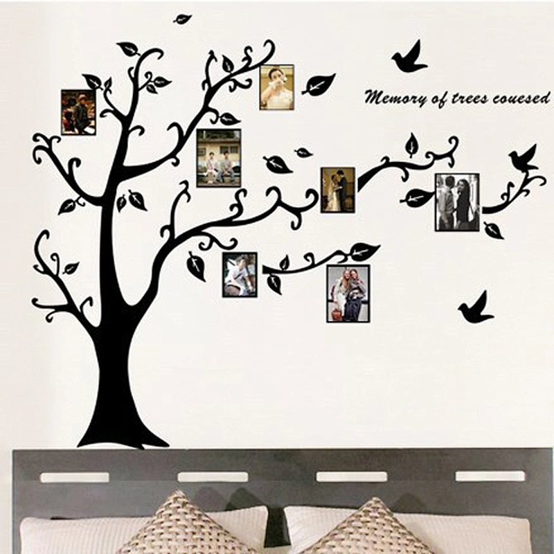 custom home decor bathroom waterproof paper decal pvc wall sticker