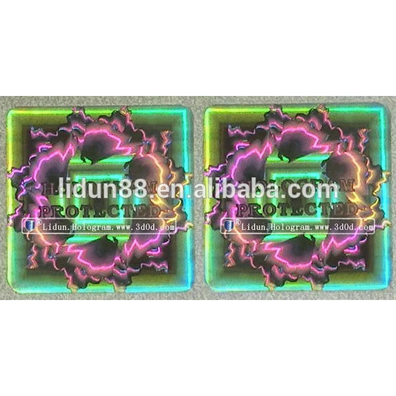 A grade make anti-counterfeit labels and hologram stickers make in Guangzhou