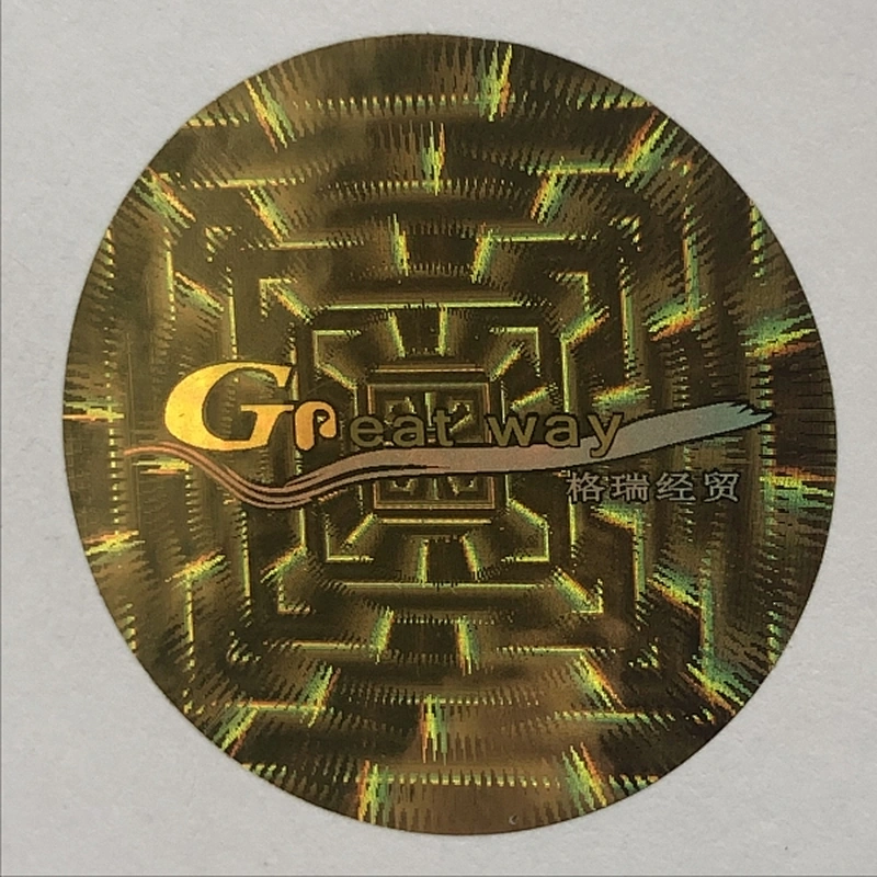 3D Custom Reflective Sticker Label Hologram Sticker