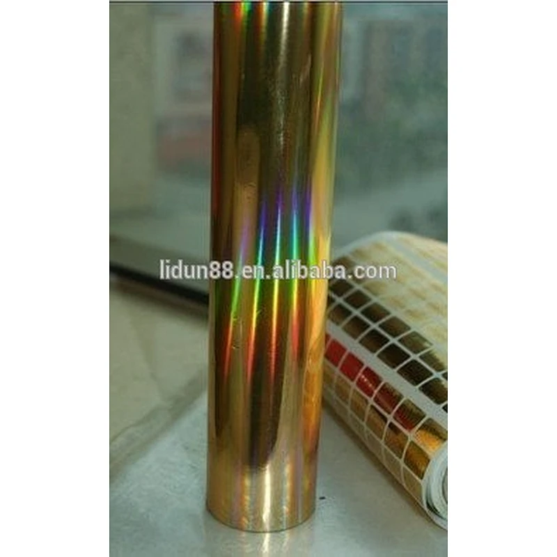 Gold stamping film/holographic foil /hot stamping foil