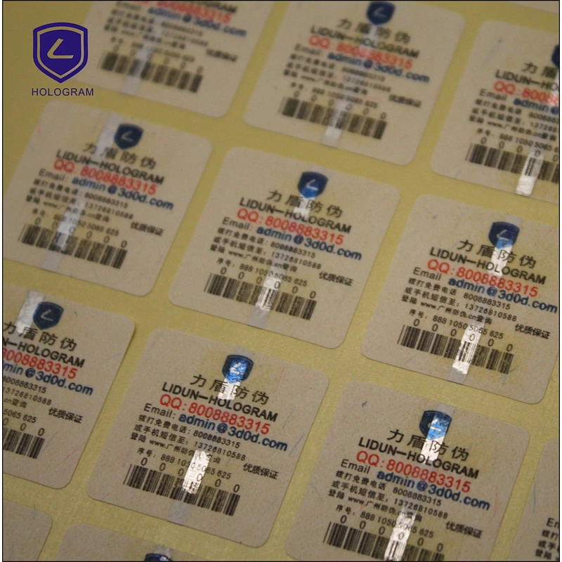 2011 Hologram on sports energy shield silicone bracelet for Packaging & Printing