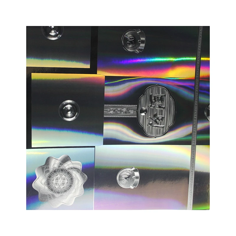 Custom 3d 10ml hologram security vial labve hologram screen printing sticker