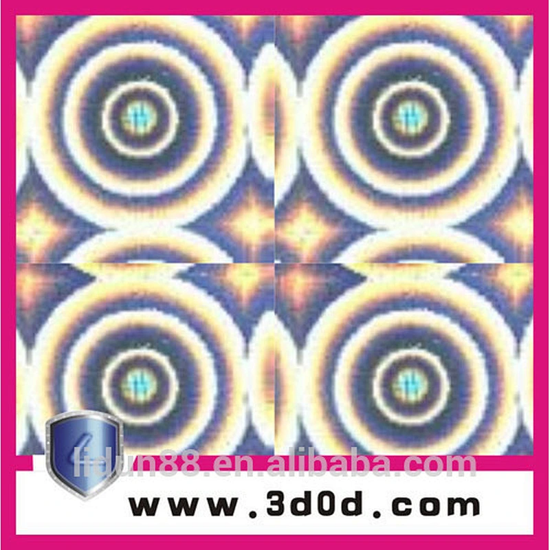 Laser security hologram sticker label laser label hologram printer