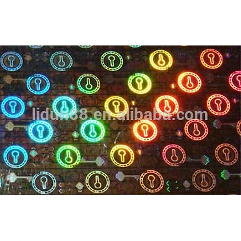bopp hologram film,2d/3d laser hologram anticounterfeiting sticker