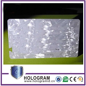 2016 hot sale pvc material transparent printed plastic business card membership card