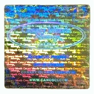 laser security hologram label