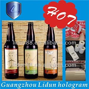 Supply waterproof adhesive labels for plastic bottles, water bottle labels