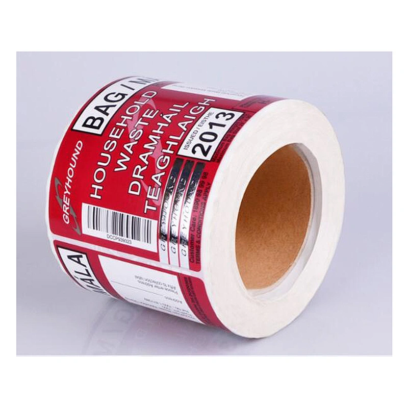Color adhesive thermal transfer label printing thermal transfer paper