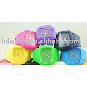 quartz silicone watch/silicone watch band Scotland