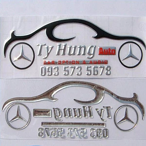 custom bumper stickers/Hot sale custom label printing,round stickers on roll