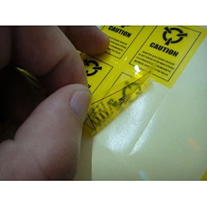 Piggyback Label Sticker Are Combine Two Labels Into One Unique Construction