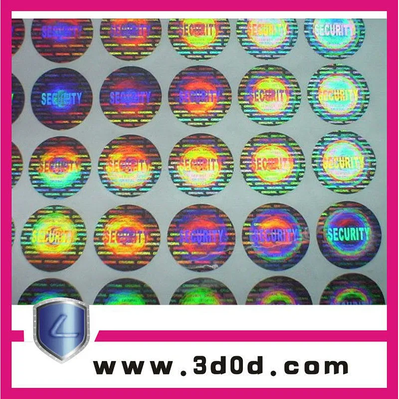Security hologram sticker printer machine, hologram maker