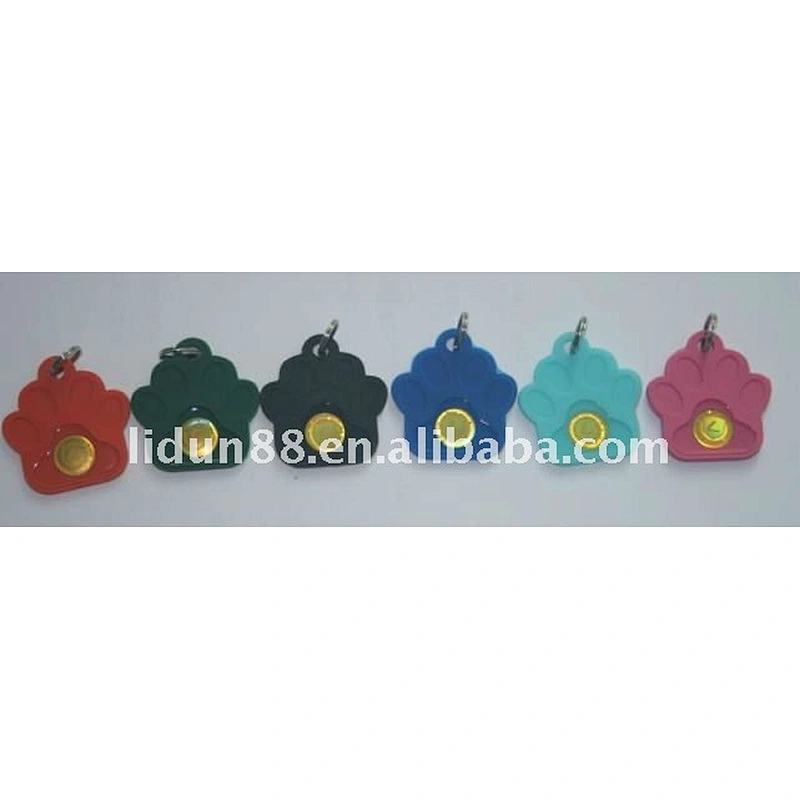 2012 fashion healthy silicone ion pet tags with hologram