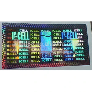 3D printing company name printed custom products use hologram stickers