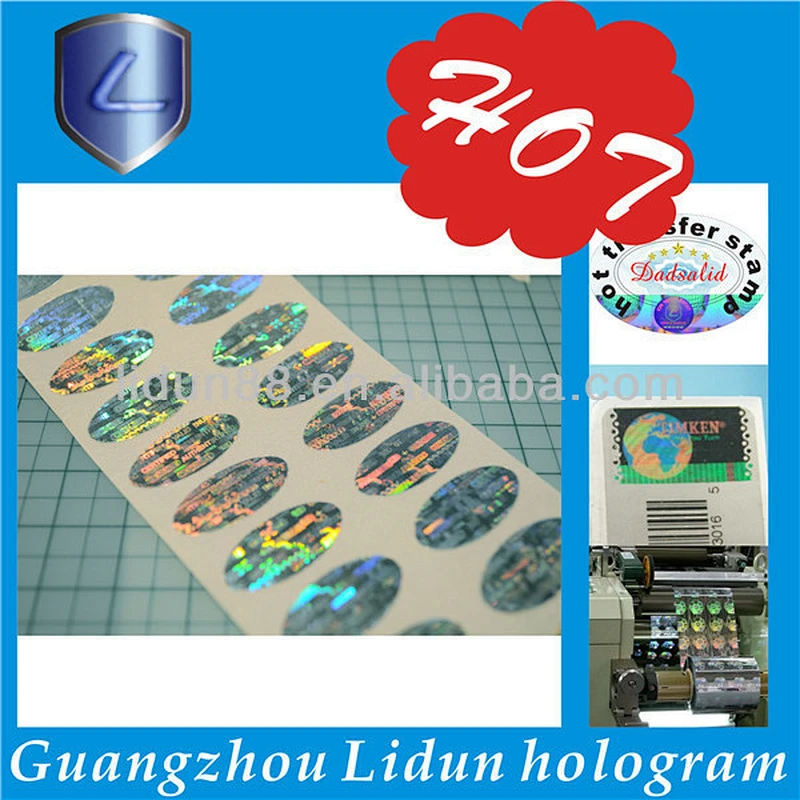 High quality waterproof laser printer paper sticker