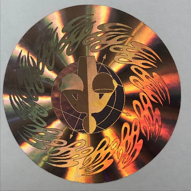 3D hologram label 3d room background, hologram mobile phone
