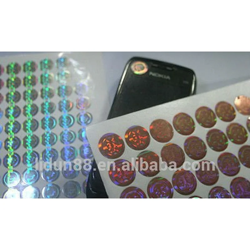 Printing anti-counterfeit 3d hologram sticker,cheap price custom security sticker