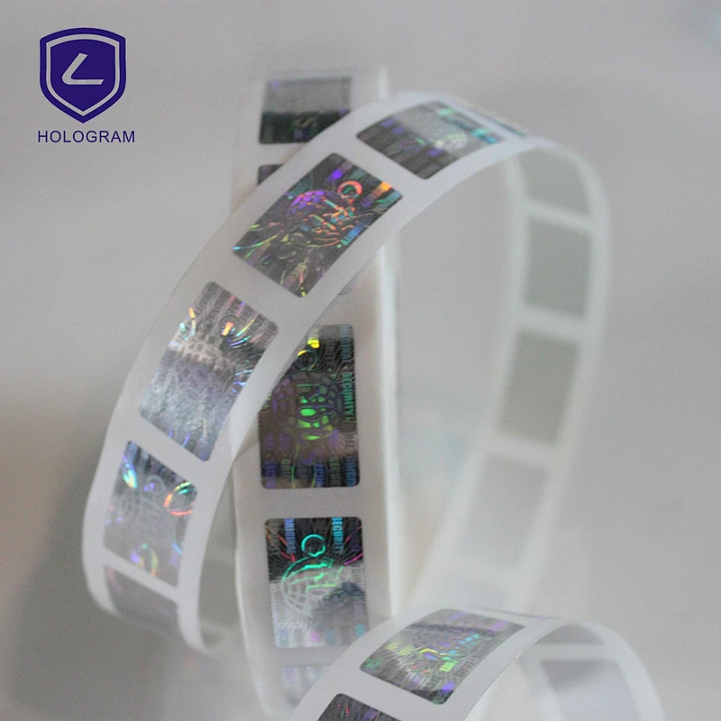 Anti-fake dot matrix label holographic sticker,Anti-counterfeit adhesive label/sticker