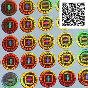 Hologram lable 3D holographic