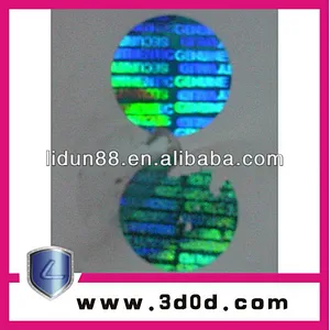 print hologram on paper,hologram labels and stickers.